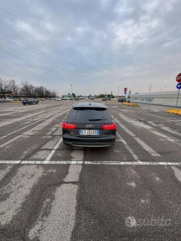 Usata Audi A6 S-Line 170 CV (125 kW) 2014 Nero Station wagon