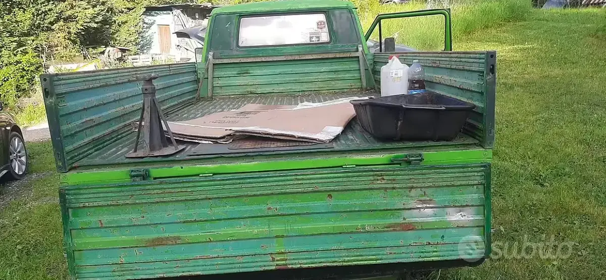 Usata VW T3 1981 Verde Furgone