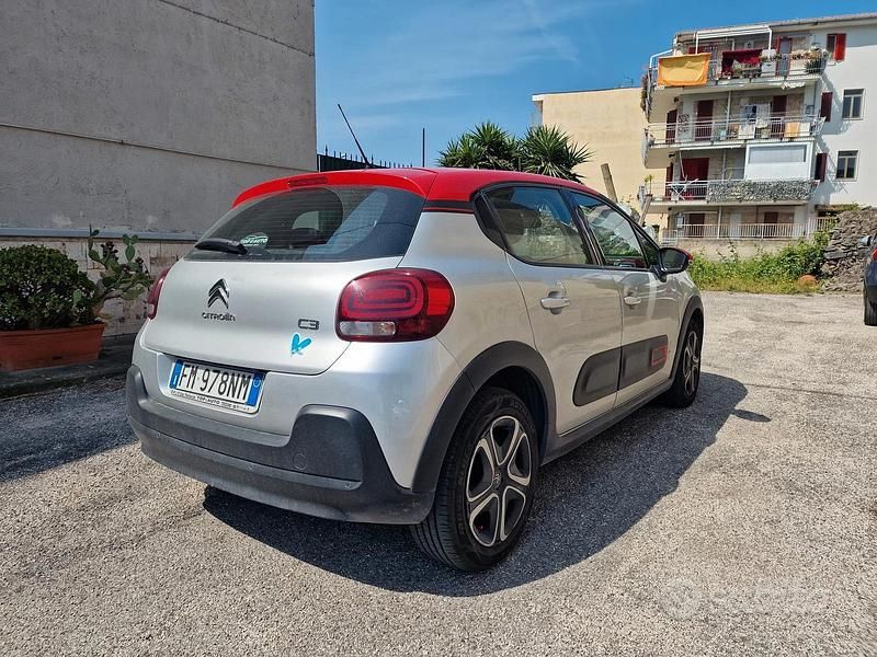 Usata Citroën C3 PureTech 82 CV (60 kW) 2018 Grigio Utilitaria