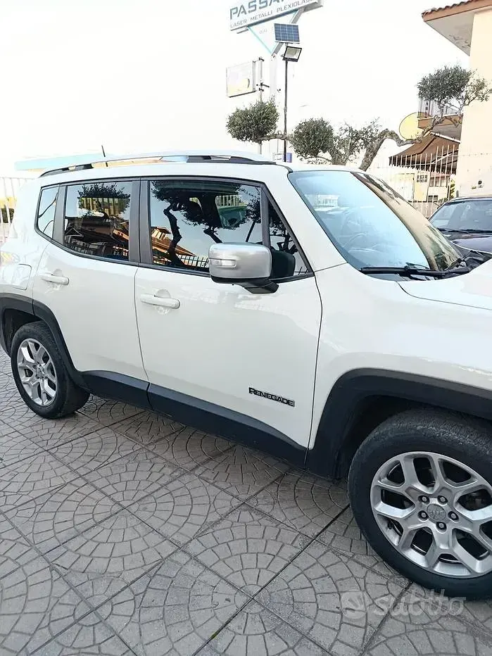 Begagnad Jeep Renegade Limited 120 HK (88 kW) 2017 Vit SUV