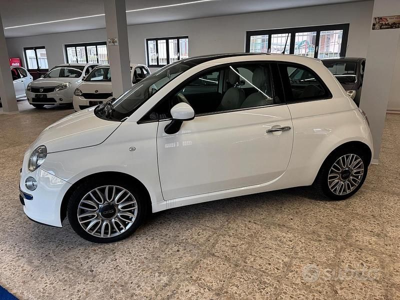 Usata Fiat 500 Lounge 69 CV (50 kW) 2016 Bianco Berlina