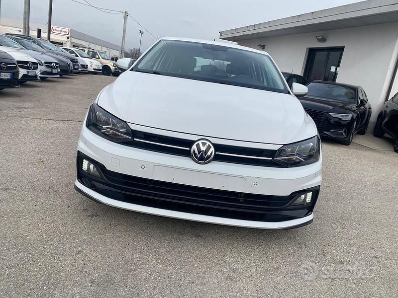Usata VW Polo Highline 95 CV (69 kW) 2019 Bianco Utilitaria