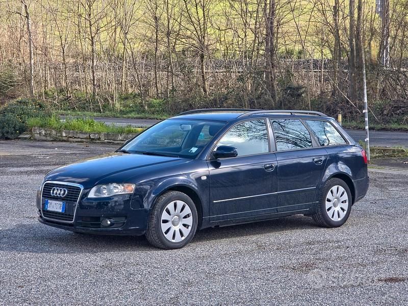 Usata Audi A4 140 CV (102 kW) 2008 Blu Cabrio