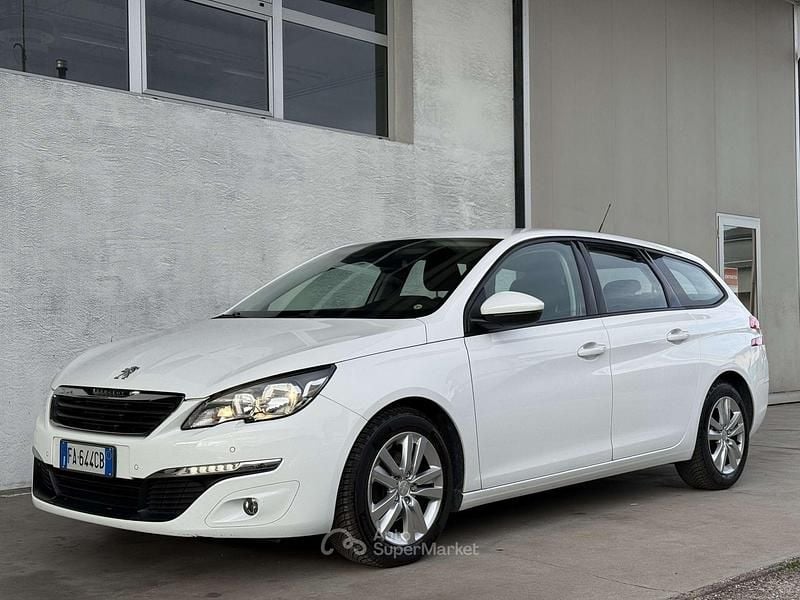 Usata Peugeot 308 Active 120 CV (88 kW) 2015 Bianco Station wagon