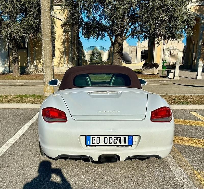 Usata Porsche Boxster 2010 Bianco Cabrio