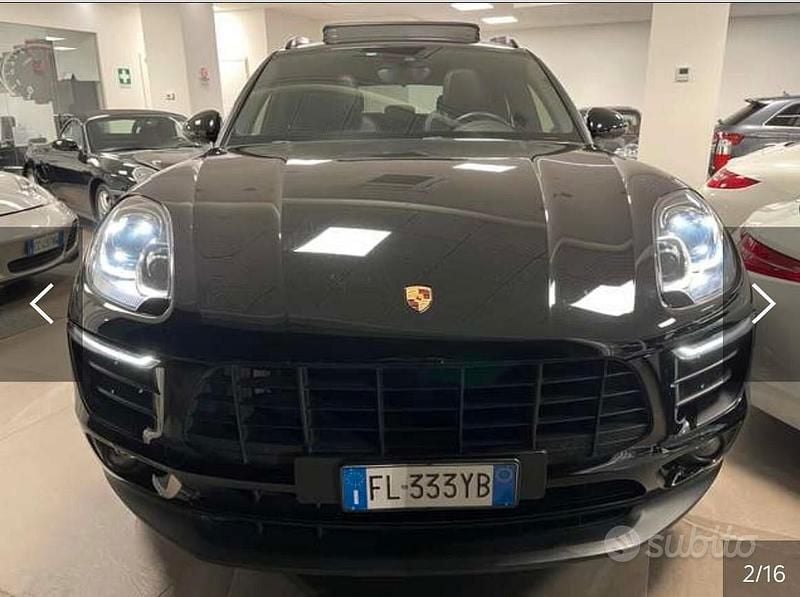Usata Porsche Macan 250 CV (183 kW) 2017 Nero SUV