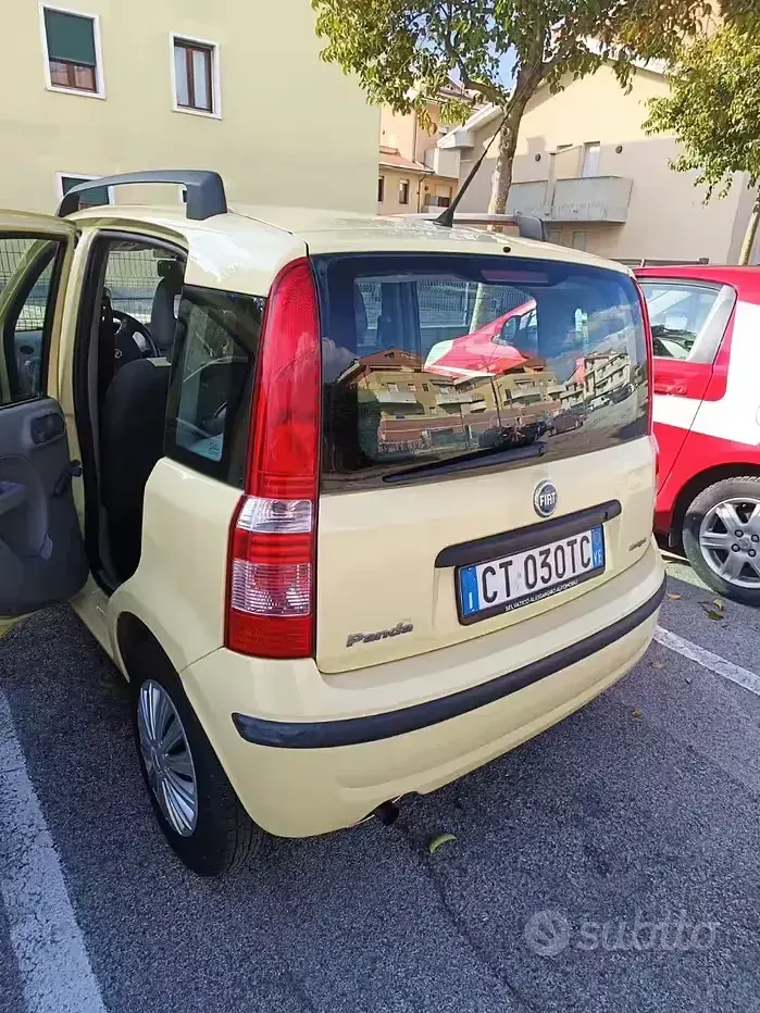 Usata Fiat Panda 69 CV (50 kW) 2005 Giallo Utilitaria