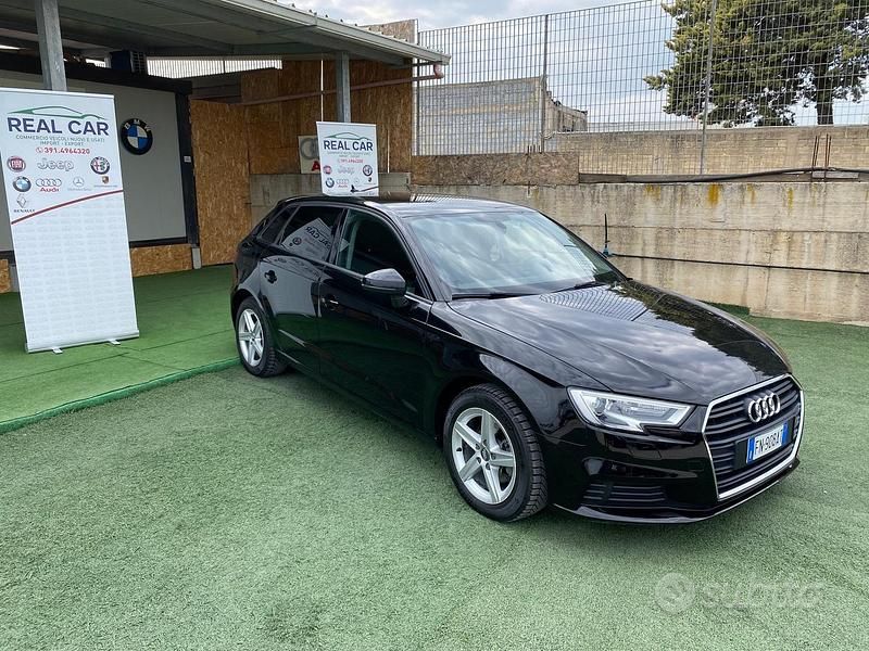 Usata Audi A3 150 CV (110 kW) 2018 Nero Berlina