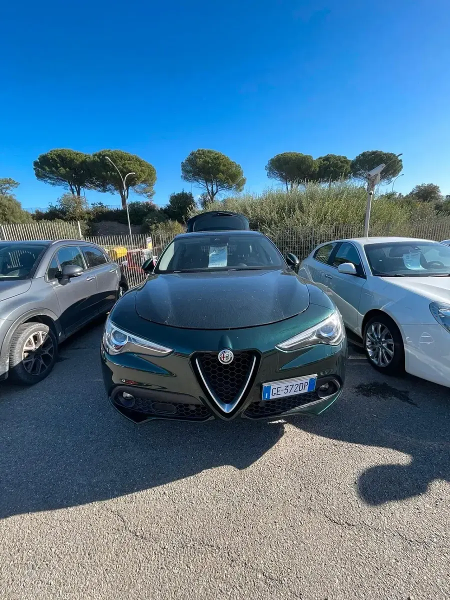 Usata Alfa Romeo Stelvio Ti 210 CV (154 kW) 2021 Verde SUV