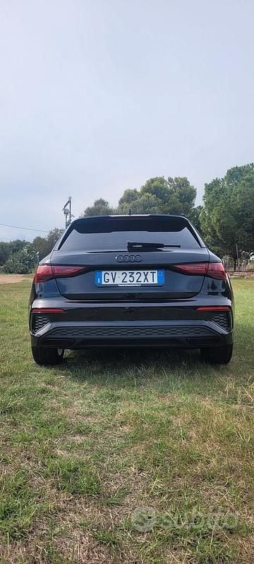 Usata Audi A3 Ambiente 150 CV (110 kW) 2024 Nero Berlina