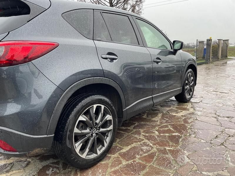 Usata Mazda CX-5 Exceed 175 CV (128 kW) 2016 Blu/azzurro SUV