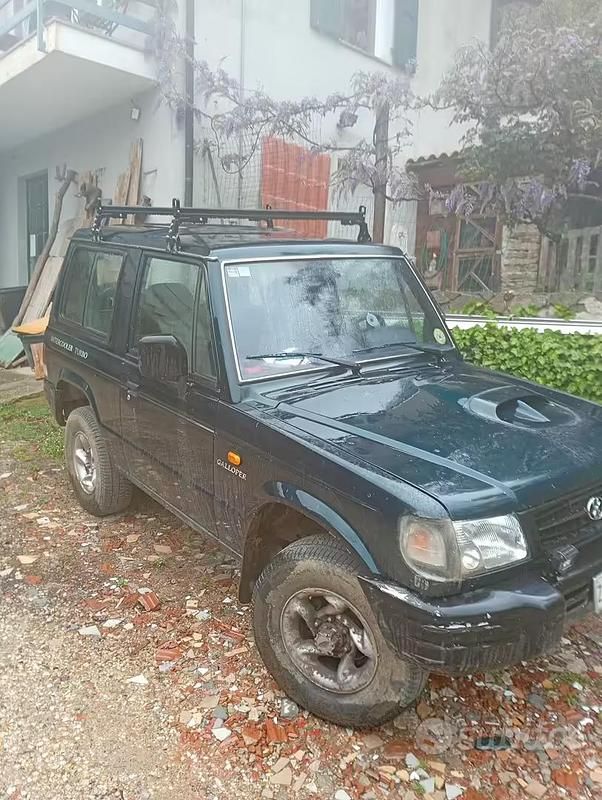 Usata Hyundai Galloper 1999 Blu SUV