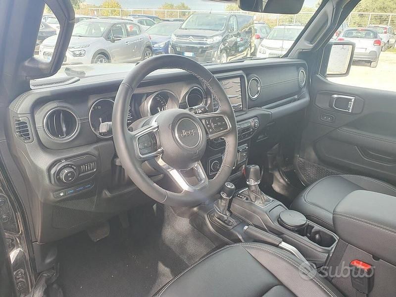 Usata Jeep Wrangler Unlimited Sahara 2022 Nero SUV