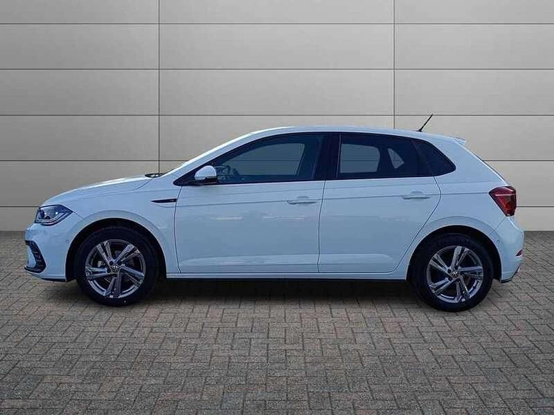 Usata VW Polo R-line 95 CV (69 kW) 2023 Bianco Utilitaria