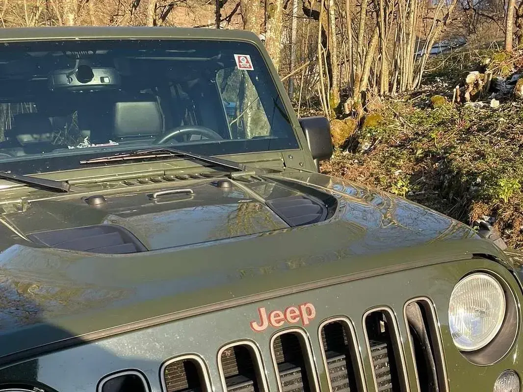 Usata Jeep Wrangler 200 CV (147 kW) 2016 Verde SUV