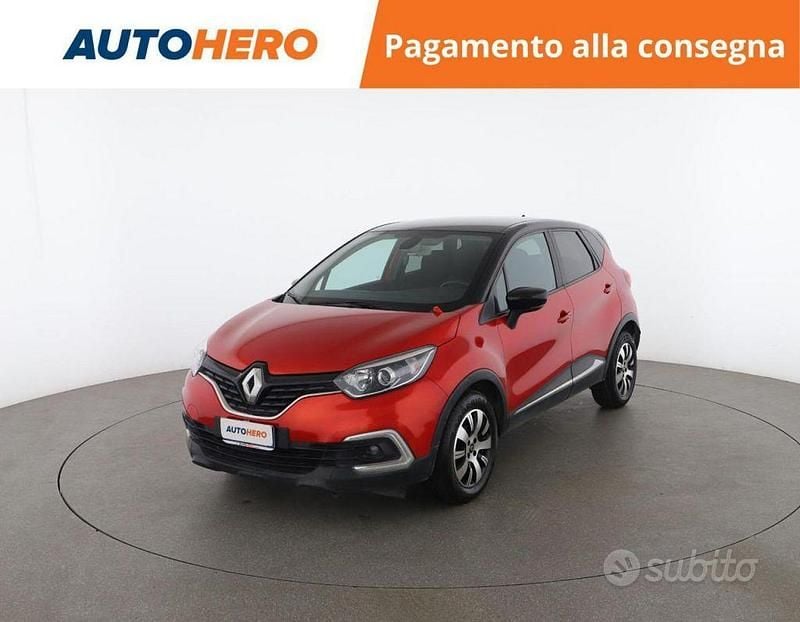 Usata Renault Captur 90 CV (66 kW) 2018 Rosso SUV