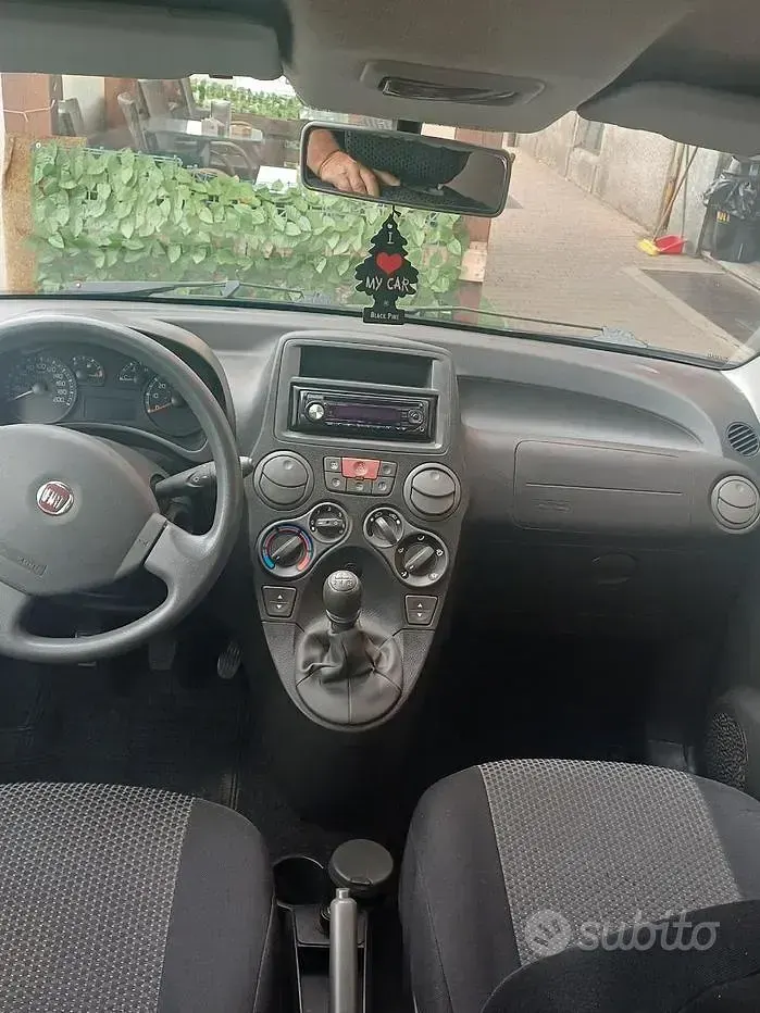 Usata Fiat Panda 60 CV (44 kW) 2009 Grigio Utilitaria