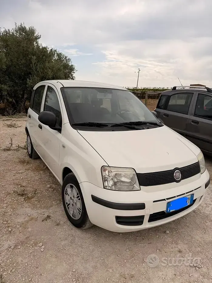 Usata Fiat Panda 54 CV (39 kW) 2010 Bianco Utilitaria