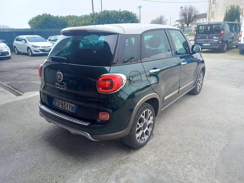 Usata Fiat 500L Living 105 CV (77 kW) 2013 Verde Monovolume