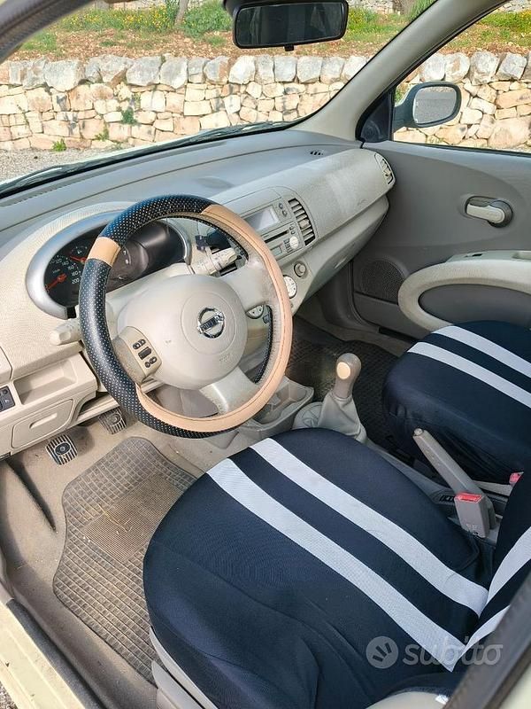 Usata Nissan Micra Acenta 80 CV (58 kW) 2003 Giallo Utilitaria