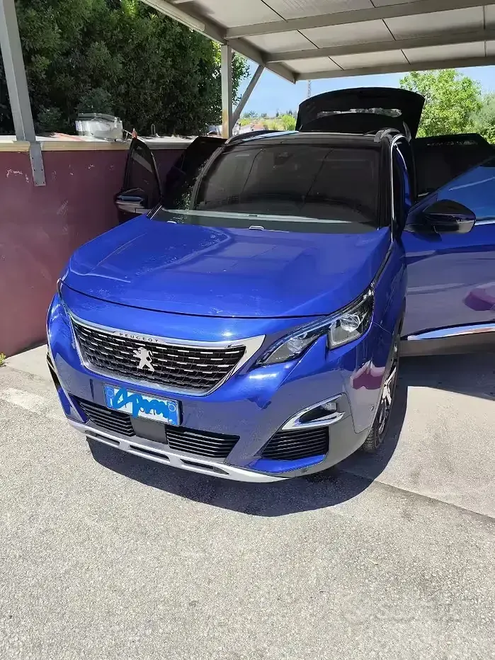Usata Peugeot 3008 GT-line 131 CV (96 kW) 2020 Bluazzurro SUV
