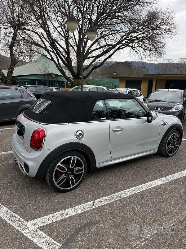 Usata Mini John Cooper Works Cabriolet 231 CV (169 kW) 2018 Bianco Cabrio