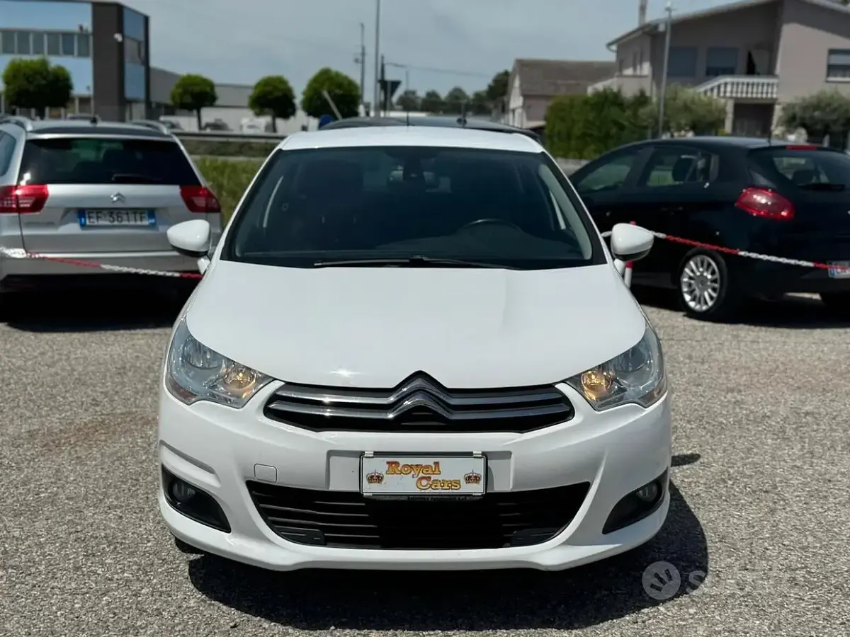 Usata Citroën C4 Seduction 120 CV (88 kW) 2014 Bianco Berlina