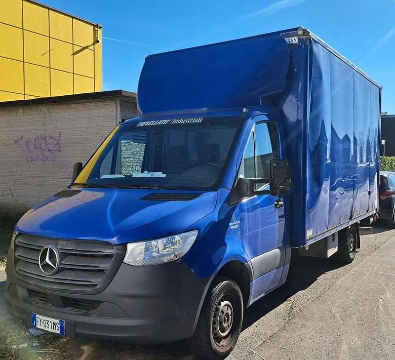 Usata Mercedes Sprinter 143 CV (105 kW) 2019 Blu/azzurro Furgone