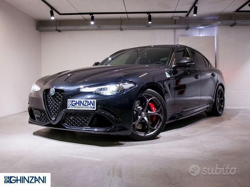 Usata Alfa Romeo Giulia Quadrifoglio 510 CV (375 kW) 2021 Nero vulcano Berlina
