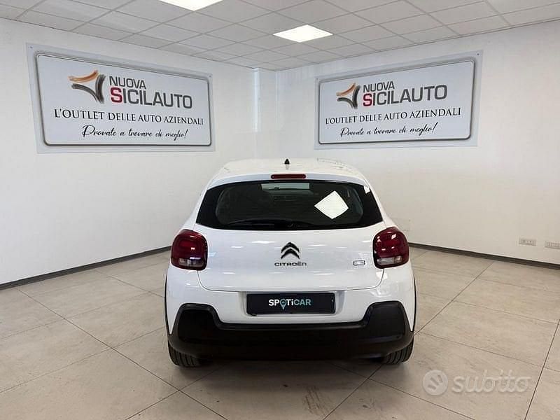 Usata Citroën C3 Feel 83 CV (61 kW) 2022 Bianco Utilitaria
