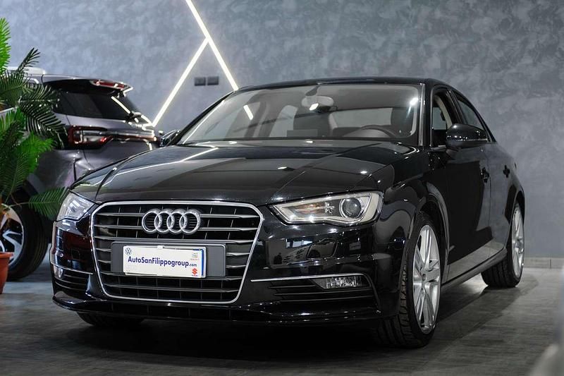 Usata Audi A3 Ambition 110 CV (80 kW) 2015 Nero perla met. Berlina