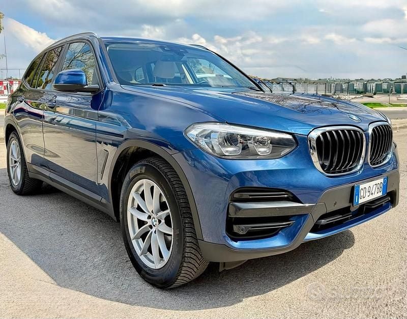 Usata BMW X3 Efficient Dynamics 190 CV (139 kW) 2020 Blu SUV