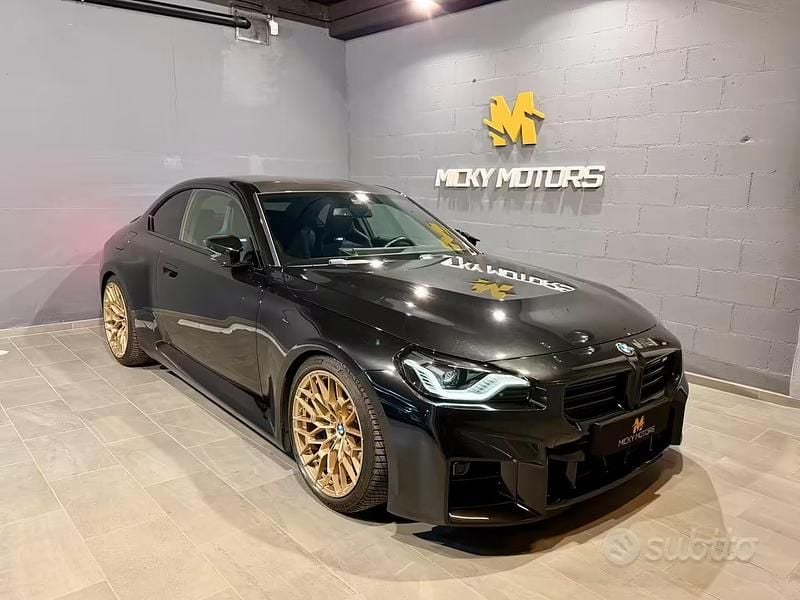 Begagnad BMW M2 Efficient Dynamics 460 HK (338 kW) 2023 Svart Sportkupé