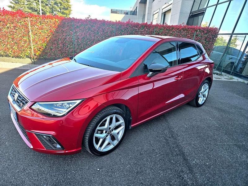 Usata Seat Ibiza FR 90 CV (66 kW) 2021 Rosso Utilitaria
