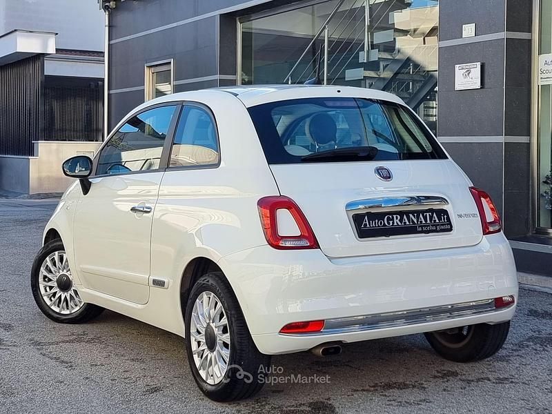 Usata Fiat 500 Lounge 69 CV (50 kW) 2021 Bianco Utilitaria