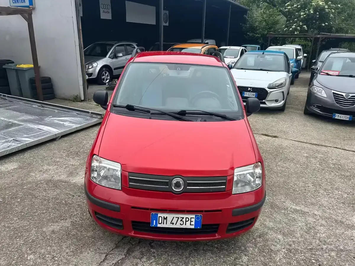 Usata Fiat Panda Dynamic 75 CV (55 kW) 2008 Rosso Utilitaria