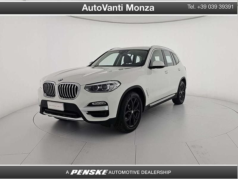 Usata BMW X3 xLine 190 CV (139 kW) 2019 Alpinweiss SUV