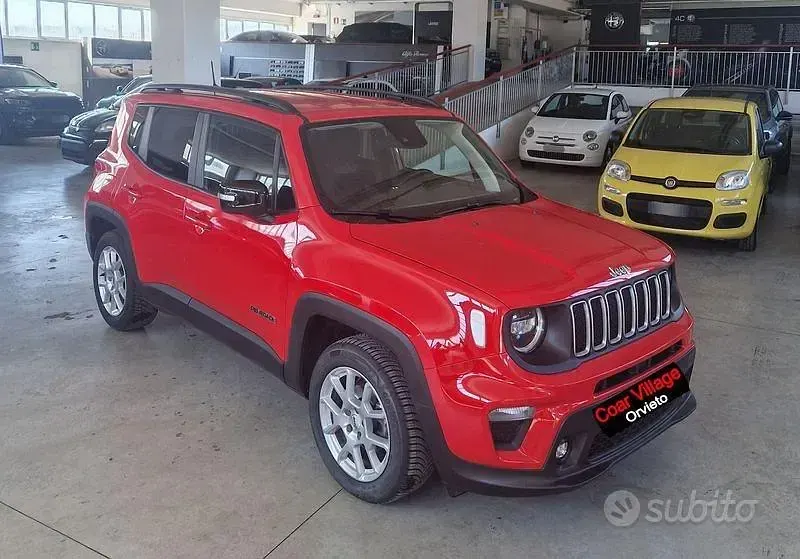 Usata Jeep Renegade Limited 131 CV (96 kW) 2024 Rosso SUV