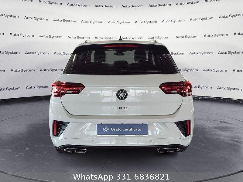 Usata VW T-Roc R-line 150 CV (110 kW) 2023 Bianco SUV