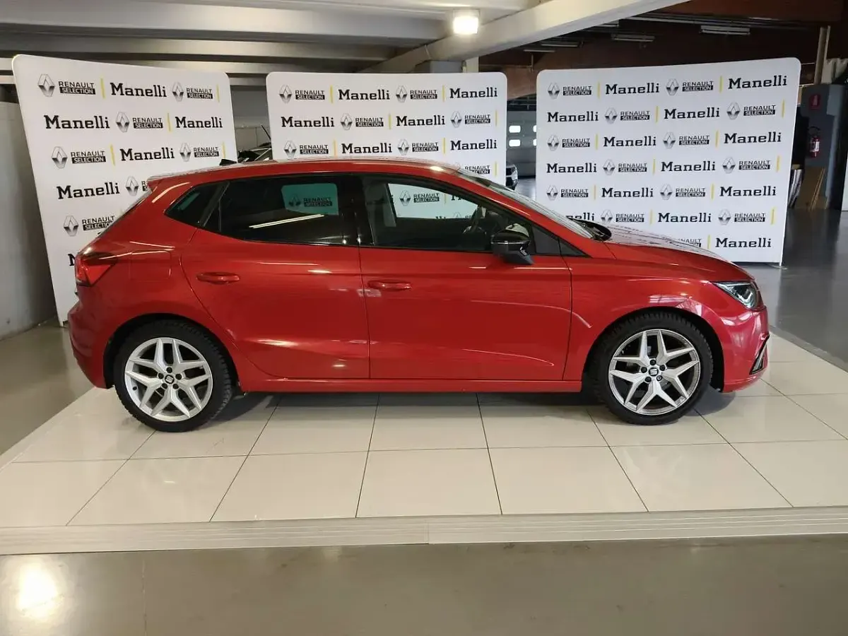 Usata Seat Ibiza FR 95 CV (69 kW) 2018 Rosso Utilitaria