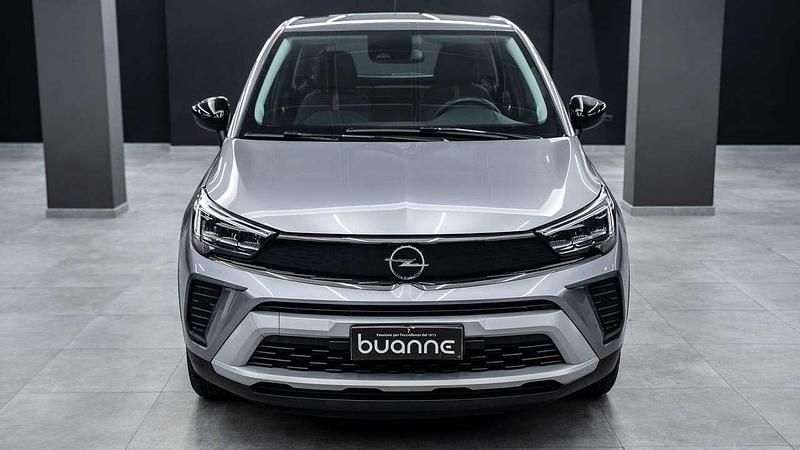 Usata Opel Crossland X Elegance 110 CV (80 kW) 2021 Grigio argento metall perlato SUV