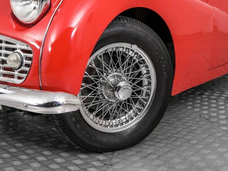 Usata Triumph TR3 100 CV (73 kW) 1959 Rosso Cabrio