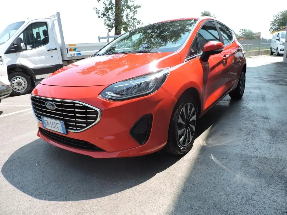 Usata Ford Fiesta Titanium 125 CV (91 kW) 2023 Rosso Utilitaria