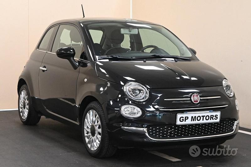 Usata Fiat 500 Lounge 95 CV (69 kW) 2016 Nero Utilitaria