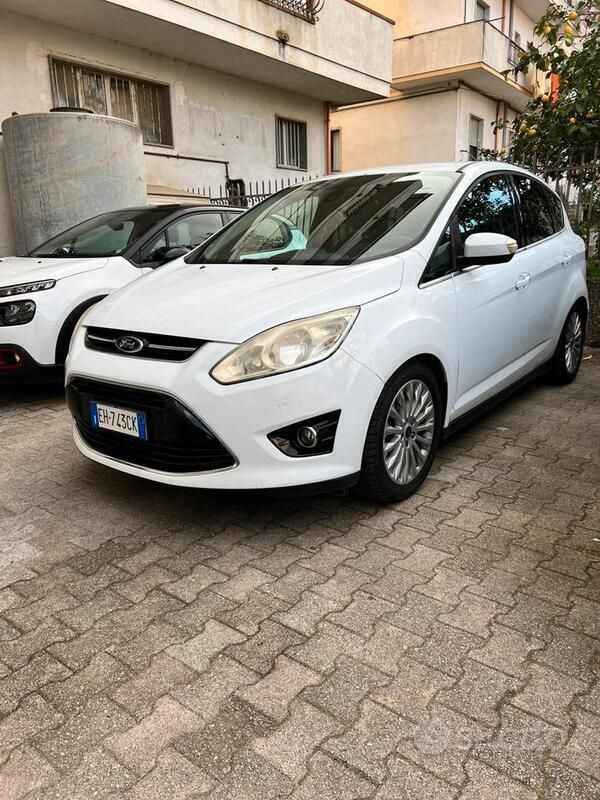 Usata Ford C-MAX Titanium 115 CV (84 kW) 2012 Bianco Monovolume