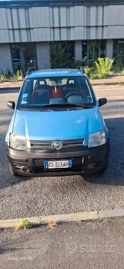 Usata Fiat Panda 60 CV (44 kW) 2004 Grigio Utilitaria