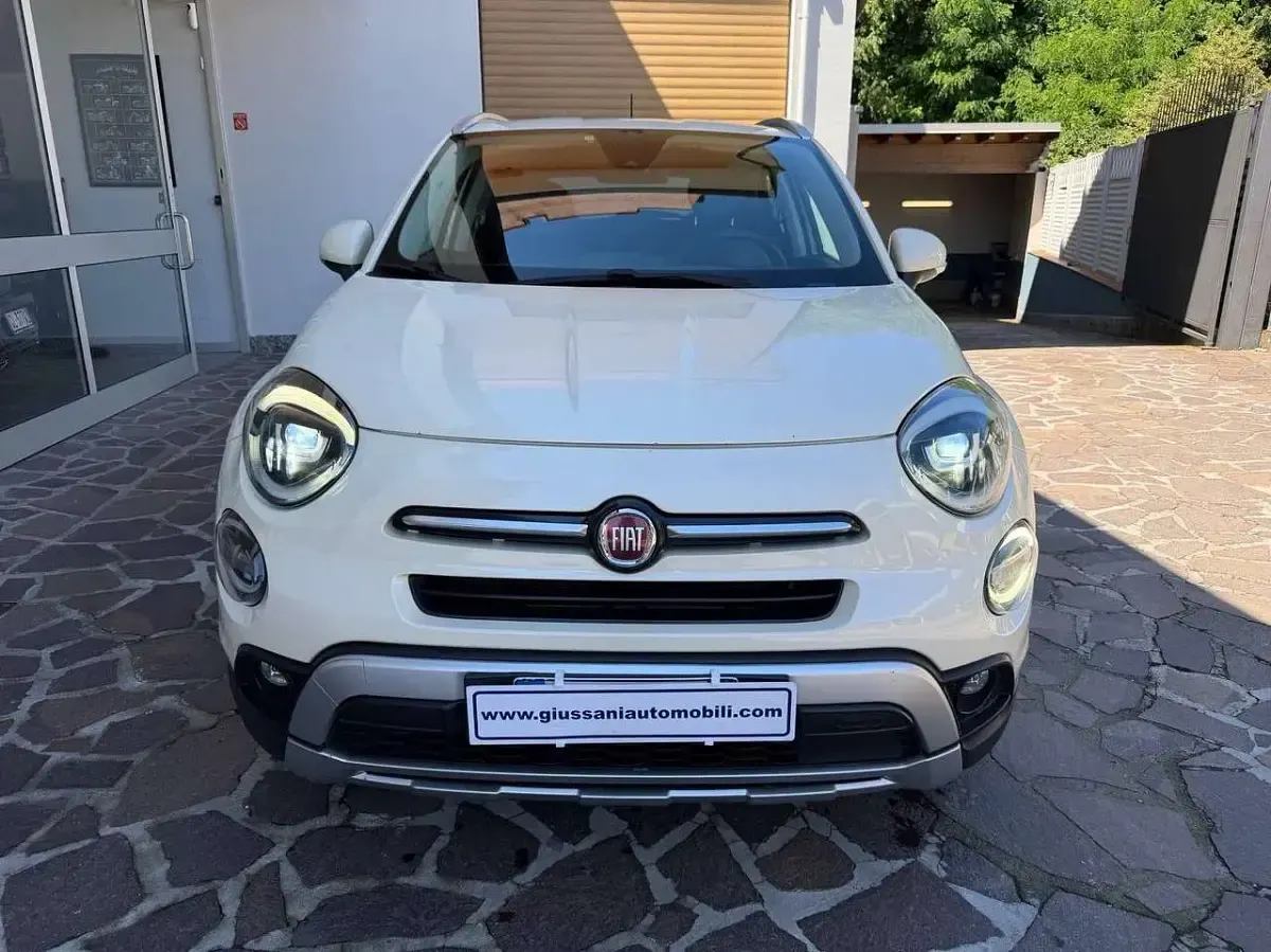 Usata Fiat 500X Cross 150 CV (110 kW) 2019 Bianco SUV