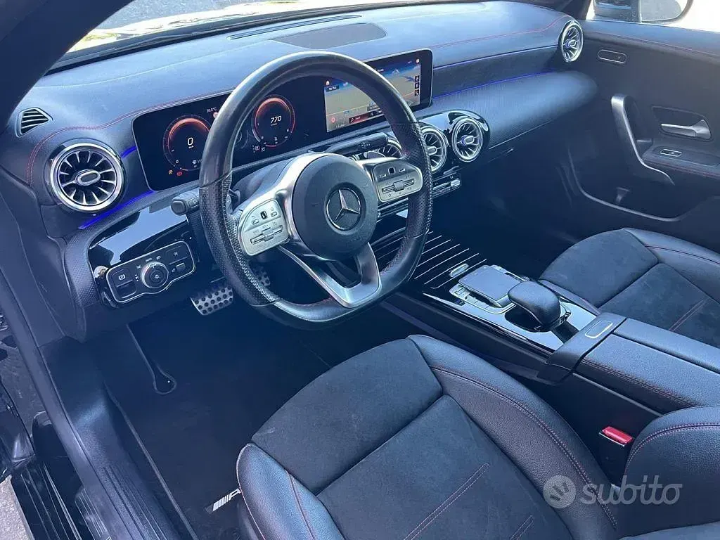 Usata Mercedes CLA200 Shooting Brake AMG line 150 CV (110 kW) 2019 Nero Station wagon