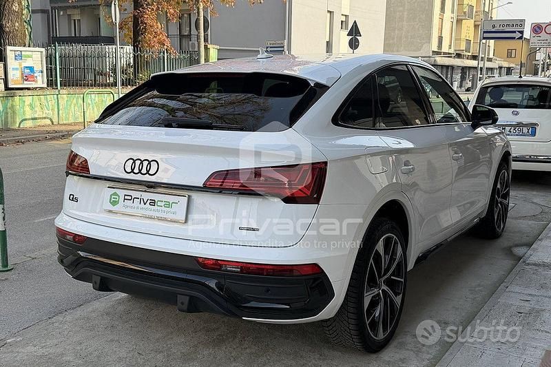 Usata Audi Q5 S-line plus 204 CV (150 kW) 2023 Bianco SUV