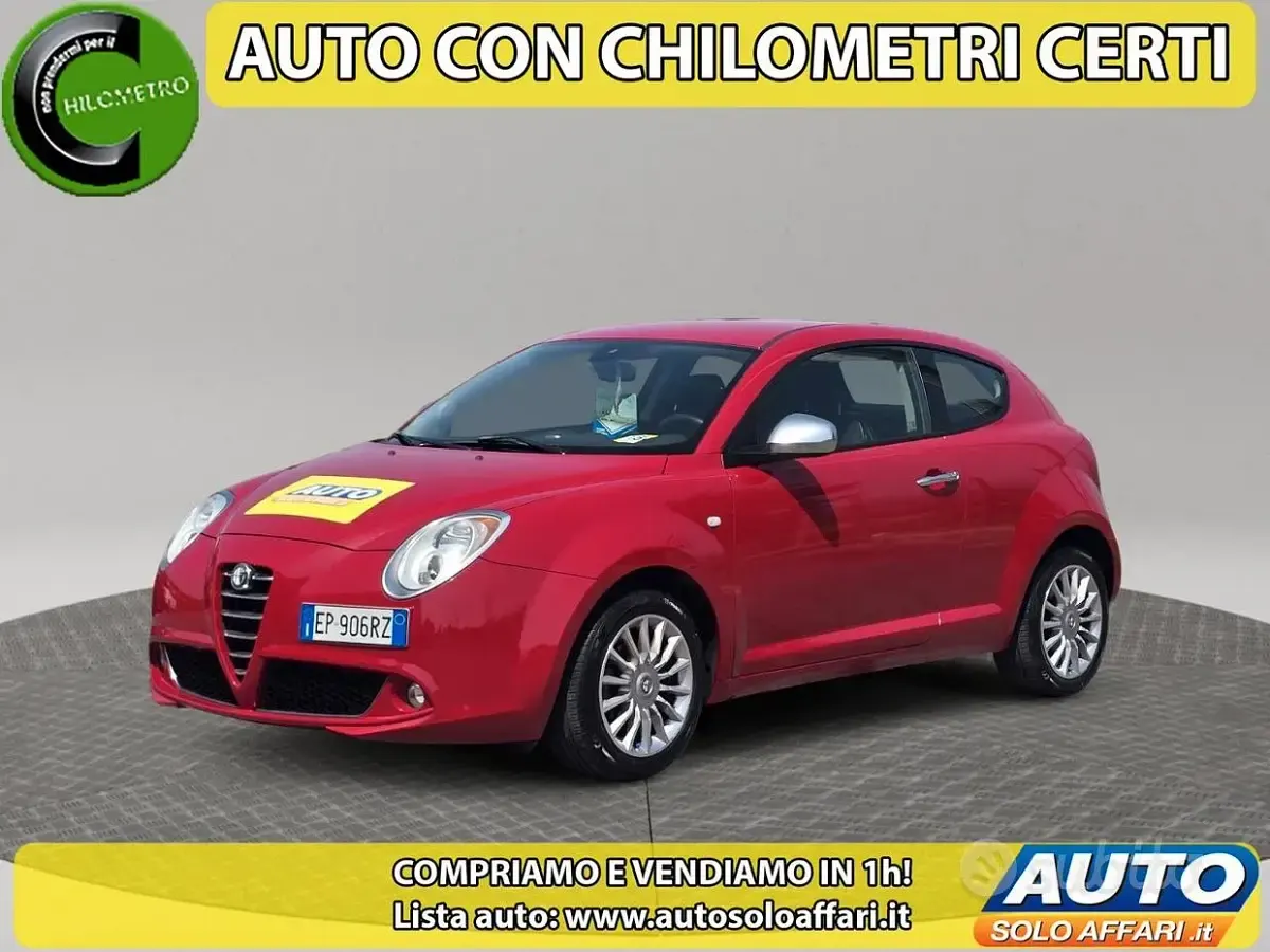 Usata Alfa Romeo MiTo Super 69 CV (50 kW) 2013 Rosso Utilitaria